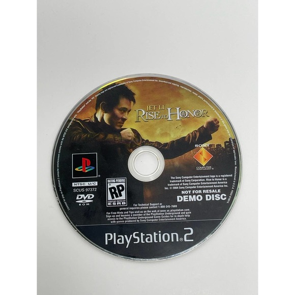 Jet Li Rise To Honor Greatest Hits PS2 Sony PlayStation 2 Disc Only - Picture 1 of 2